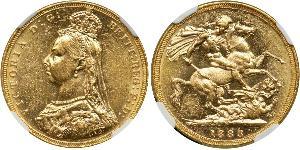 1 Sovereign Australia (1788 - 1939) Gold Victoria (1819 - 1901)