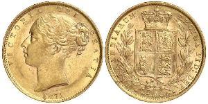 1 Sovereign Australia (1788 - 1939) Gold Victoria (1819 - 1901)