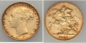 1 Sovereign Australia (1788 - 1939) Gold Victoria (1819 - 1901)