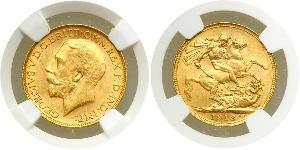 1 Sovereign Australia (1788 - 1939) Gold George V of the United Kingdom (1865-1936)