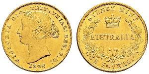 1 Sovereign Australia (1788 - 1939) Gold Victoria (1819 - 1901)