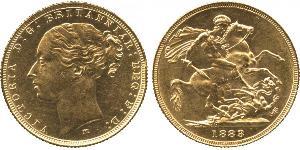 1 Sovereign Australia (1788 - 1939) Gold Victoria (1819 - 1901)