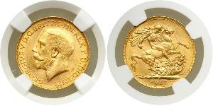 1 Sovereign Australia (1788 - 1939) Gold George V of the United Kingdom (1865-1936)