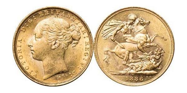 1 Sovereign Australia (1788 - 1939) Gold Victoria (1819 - 1901)