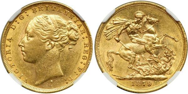 1 Sovereign Australia (1788 - 1939) Gold Victoria (1819 - 1901)