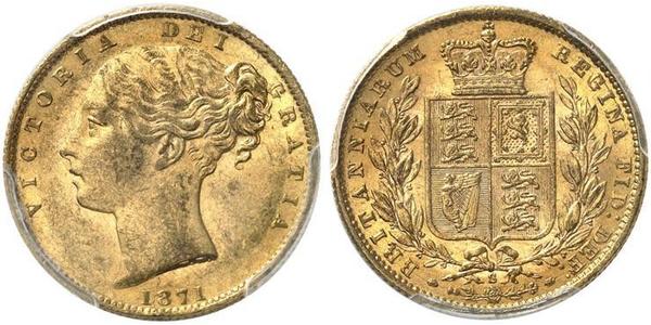 1 Sovereign Australia (1788 - 1939) Gold Victoria (1819 - 1901)