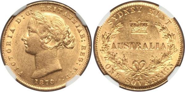 1 Sovereign Australia (1788 - 1939) Gold Victoria (1819 - 1901)