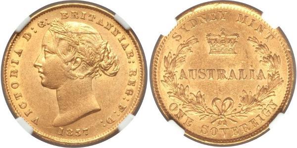 1 Sovereign Australia (1788 - 1939) Gold Victoria (1819 - 1901)