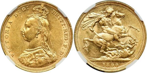 1 Sovereign Australia (1788 - 1939) Gold Victoria (1819 - 1901)