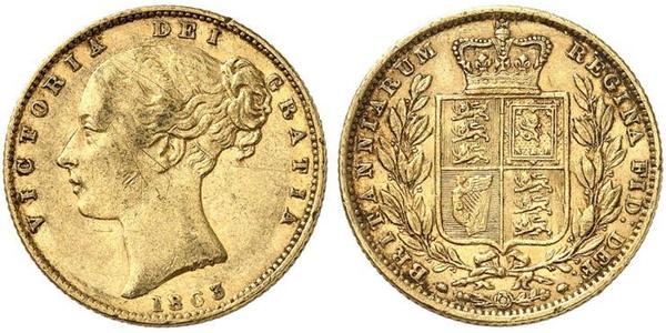 1 Sovereign Australia (1788 - 1939) Gold Victoria (1819 - 1901)