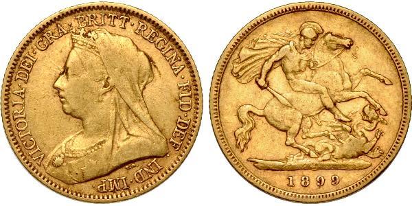 1 Sovereign Australia (1788 - 1939) Gold Victoria (1819 - 1901)