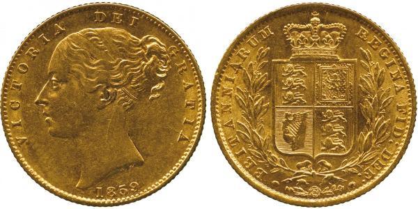 1 Sovereign Australia (1788 - 1939) Gold Victoria (1819 - 1901)