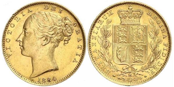 1 Sovereign Australia (1788 - 1939) Gold Victoria (1819 - 1901)