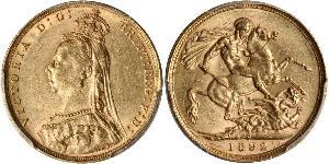 1 Sovereign Australien (1788 - 1939) Gold Victoria (1819 - 1901)