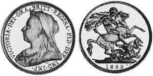 1 Sovereign Australien (1788 - 1939) Gold Victoria (1819 - 1901)