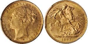 1 Sovereign Australien (1788 - 1939) Gold Victoria (1819 - 1901)