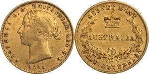 1 Sovereign Australien (1788 - 1939) Gold Victoria (1819 - 1901)