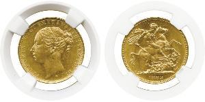 1 Sovereign Australien (1788 - 1939) Gold Victoria (1819 - 1901)