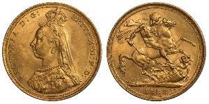 1 Sovereign Australien (1788 - 1939) Gold Victoria (1819 - 1901)