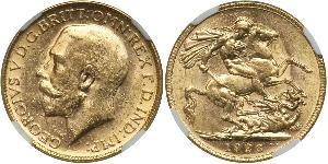 1 Sovereign Australien (1788 - 1939) Gold George V (1865-1936)