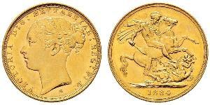 1 Sovereign Australien (1788 - 1939) Gold Victoria (1819 - 1901)