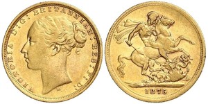 1 Sovereign Australien (1788 - 1939) Gold Victoria (1819 - 1901)