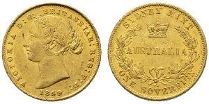 1 Sovereign Australien (1788 - 1939) Gold Victoria (1819 - 1901)