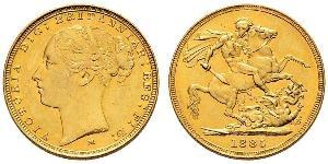1 Sovereign Australien (1788 - 1939) Gold Victoria (1819 - 1901)