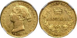 1 Sovereign Australien (1788 - 1939) Gold Victoria (1819 - 1901)