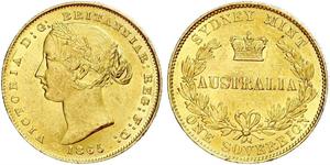 1 Sovereign Australien (1788 - 1939) Gold Victoria (1819 - 1901)