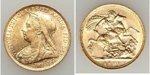 1 Sovereign Australien (1788 - 1939) Gold Victoria (1819 - 1901)