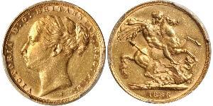 1 Sovereign Australien (1788 - 1939) Gold Victoria (1819 - 1901)