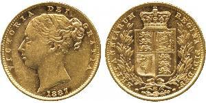 1 Sovereign Australien (1788 - 1939) Gold Victoria (1819 - 1901)