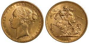 1 Sovereign Australien (1788 - 1939) Gold Victoria (1819 - 1901)