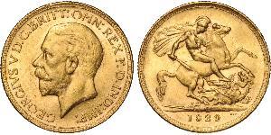 1 Sovereign Australien (1788 - 1939) Gold George V (1865-1936)