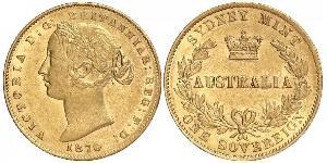 1 Sovereign Australien (1788 - 1939) Gold Victoria (1819 - 1901)