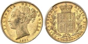 1 Sovereign Australien (1788 - 1939) Gold Victoria (1819 - 1901)