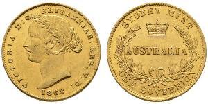 1 Sovereign Australien (1788 - 1939) Gold Victoria (1819 - 1901)