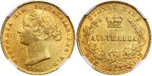 1 Sovereign Australien (1788 - 1939) Gold Victoria (1819 - 1901)