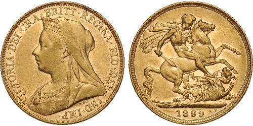 1 Sovereign Australien (1788 - 1939) Gold Victoria (1819 - 1901)