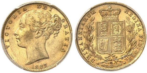 1 Sovereign Australien (1788 - 1939) Gold Victoria (1819 - 1901)