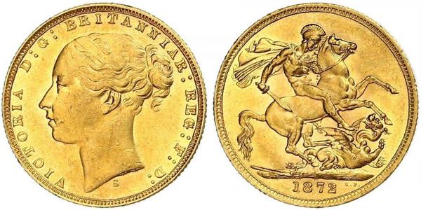 1 Sovereign Australien (1788 - 1939) Gold Victoria (1819 - 1901)