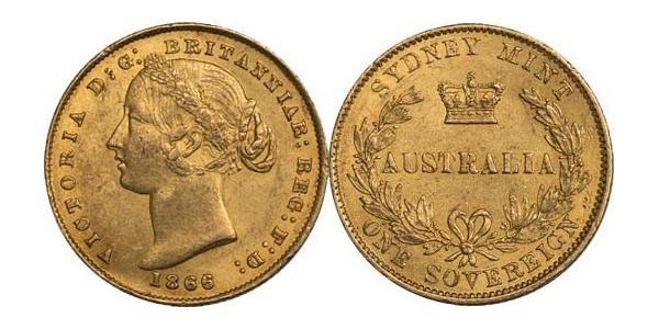 1 Sovereign Australien (1788 - 1939) Gold Victoria (1819 - 1901)