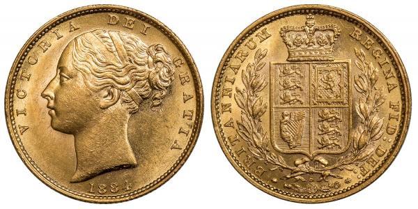 1 Sovereign Australien (1788 - 1939) Gold Victoria (1819 - 1901)