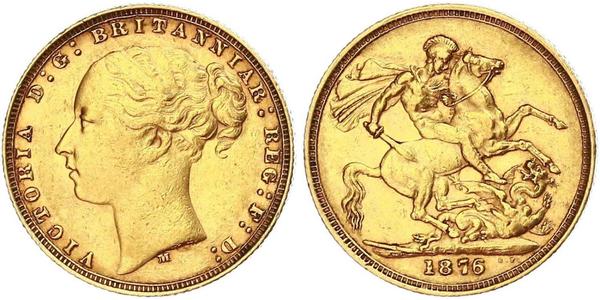 1 Sovereign Australien (1788 - 1939) Gold Victoria (1819 - 1901)