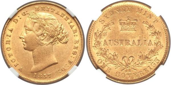 1 Sovereign Australien (1788 - 1939) Gold Victoria (1819 - 1901)