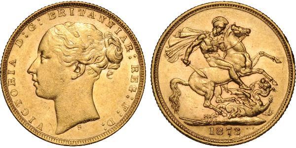 1 Sovereign Australien (1788 - 1939) Gold Victoria (1819 - 1901)