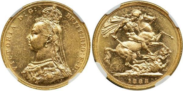1 Sovereign Australien (1788 - 1939) Gold Victoria (1819 - 1901)