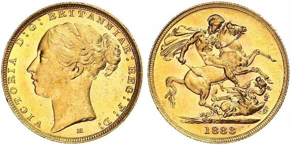 1 Sovereign Australien (1788 - 1939) Gold Victoria (1819 - 1901)
