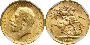 1 Sovereign Canada Gold George V of the United Kingdom (1865-1936)